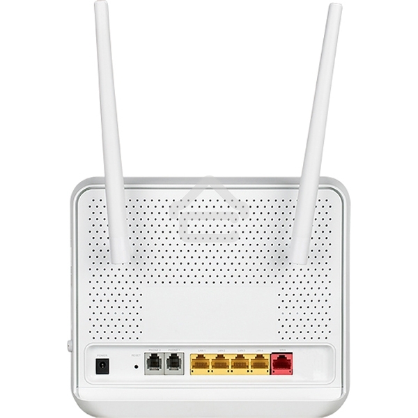Маршрутизатор DVG-5402G/R1A AC1200 Wi-Fi Router, 1000Base-T WAN, 4x1000Base-T LAN, 2x5dBi external antennas, 2xFXS+USB ports, 3G/LTE support