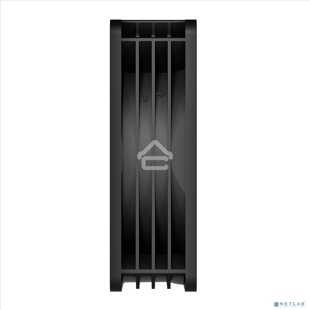 Вентилятор для корпуса Arctic S12038-4K черный, 120 мм, 4000 об/мин, 4 pin