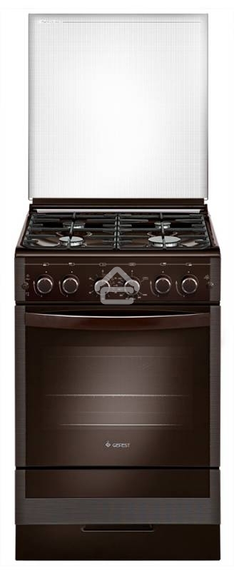 Плита газовая Gefest 5300-02 0047 коричневый, конфорок 4 газовых, духовка 52 л, 50 см x 85 см x 58.5 см