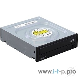 Оптический привод DVD-RW LG GH24NSD5 (SATA, черный) OEM