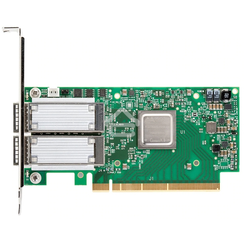 Сетевая карта MELLANOX ConnectX®-5 EN network interface card, 100GbE dual-port QSFP28, PCIe3.0 x16, tall bracket, ROHS R6