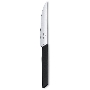 Нож кухонный Victorinox Swiss Modern (6.9003.12W) стальной столовый для стейка лезв.120мм серрейт. заточка черный