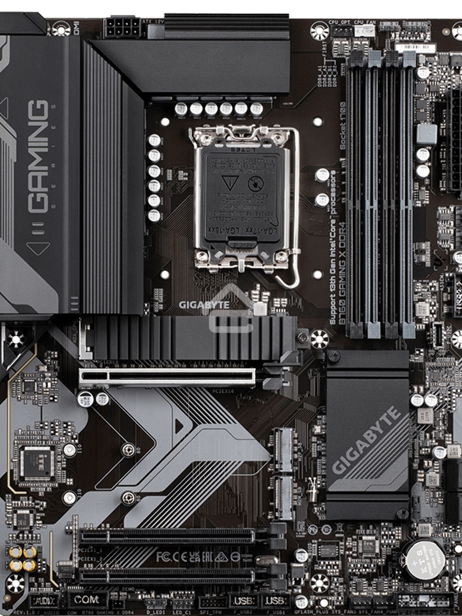 Материнская плата Gigabyte B760 GAMING X DDR4, LGA 1700, Intel B760, 4xDDR4, 4xSATA, 3xM.2, 1xPCIe 4.0 x16, 2xPCIe 3.0 x1, 1xHDMI, 1xDP, 1x 2.5Gb LAN, 1xUSB 3.2 Gen 2, 2xUSB-A 3.2 Gen 1, 5xUSB-A 2.0, 6x3.5 мм, 7.1, ATX