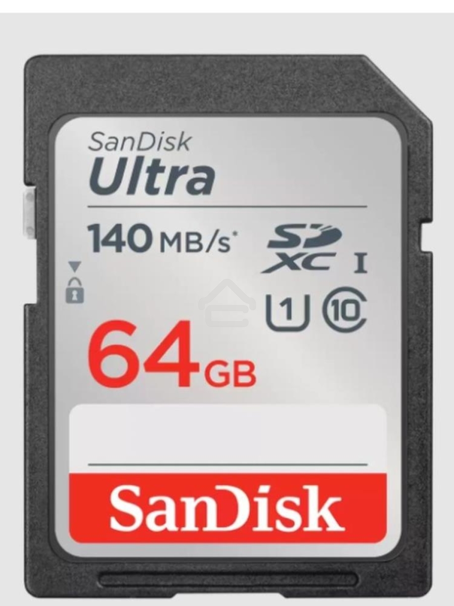 Карта памяти SANDISK SDXC 64GB UHS-I SDSDUNB-064G-GN6IN