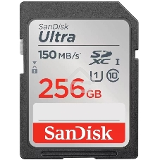 Флеш карта SD 256Gb SanDisk SDXC Class 10 UHS-I Ultra 120Mb/s