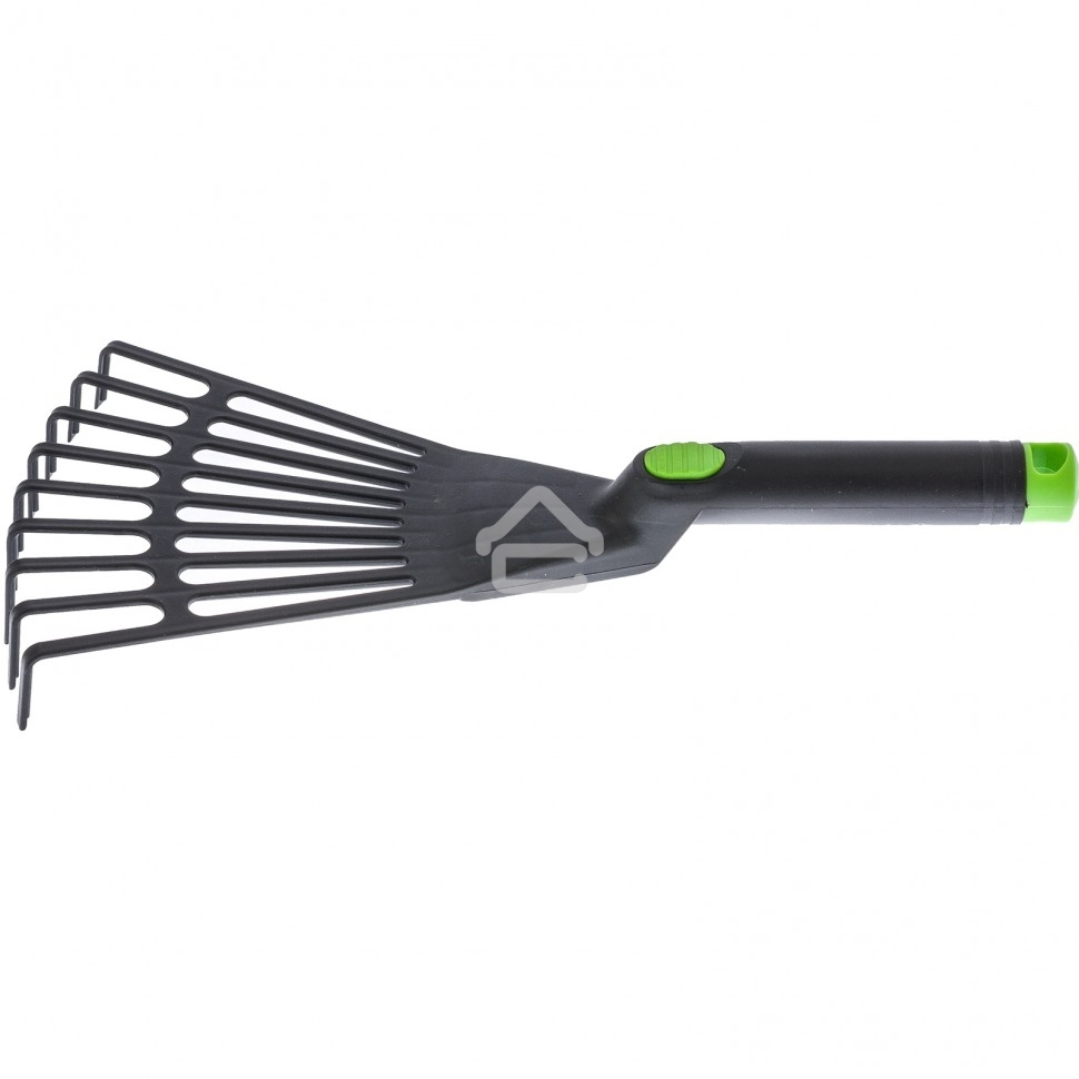 Грабли веерные 9-зубые, 175х350 мм, пластиковые Palisad