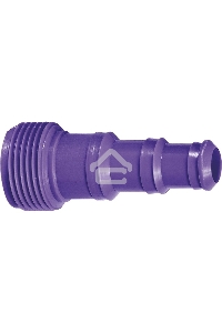 Адаптер PALISAD 66180  пластмассовый 3/4'' внешняя резьба переходное соединение