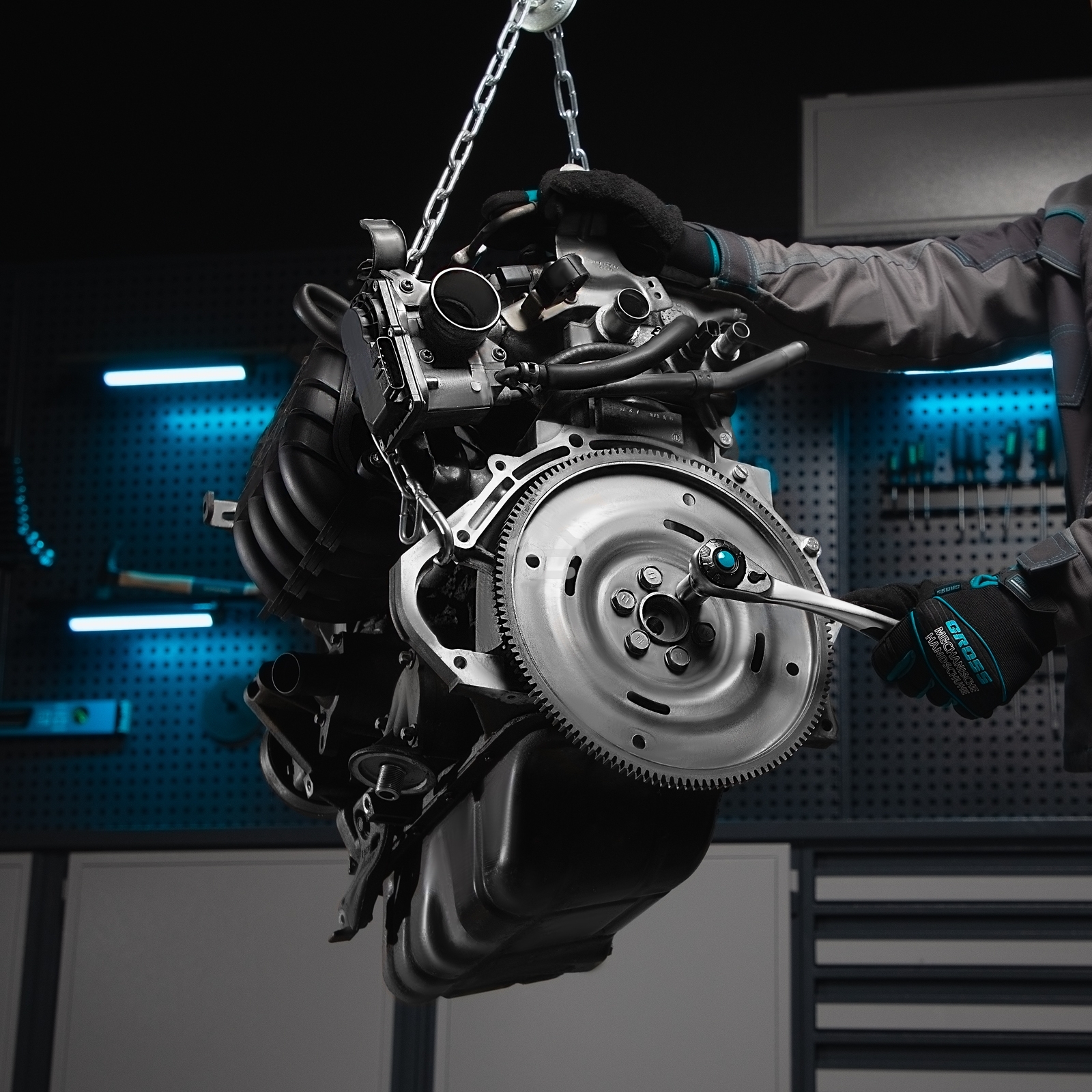 Набор инструментов Gross 78 пред., 120 зубьев, CrV, 1/4, 1/2 14148