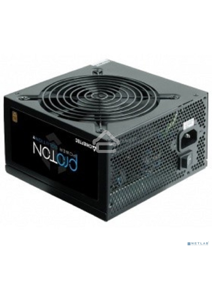 Блок питания Chieftec BDF-500S Retail, 500Вт, 80 PLUS Bronze, 120мм, черный