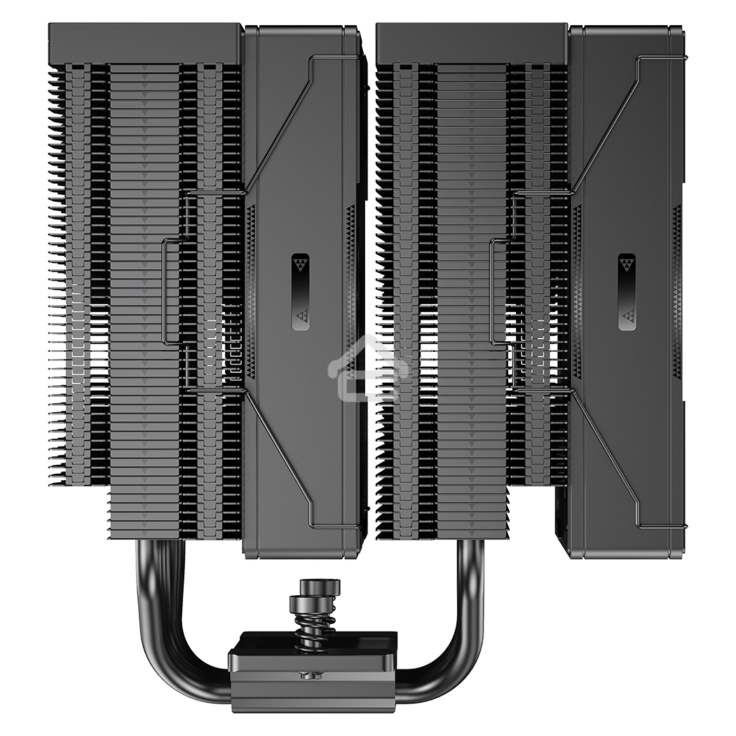 Кулер для процессора PCCooler RZ620 BK (260W, 4-pin PWM, 157.5mm, Al/Cu, 6x6mm, 1x120mm, 86.73CFM, 32dBA, 2200RPM, S: 1851/1700/1200/115X, AM5/AM4, black)