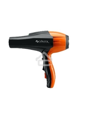 Фен Centek CT-2226 Professional (черн/оранж) 2200Вт, мощный AC мотор, 5 режимов, 2 концентратора