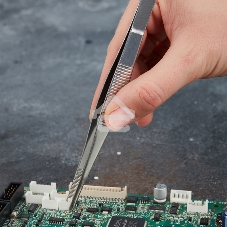 Пинцет прямой Rexant рифленый 160 мм (блистер)