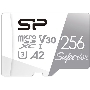 Флеш карта microSD 256GB Silicon Power Superior Pro A2 microSDXC Class 10 UHS-I U3 Colorful 100/80 Mb/s