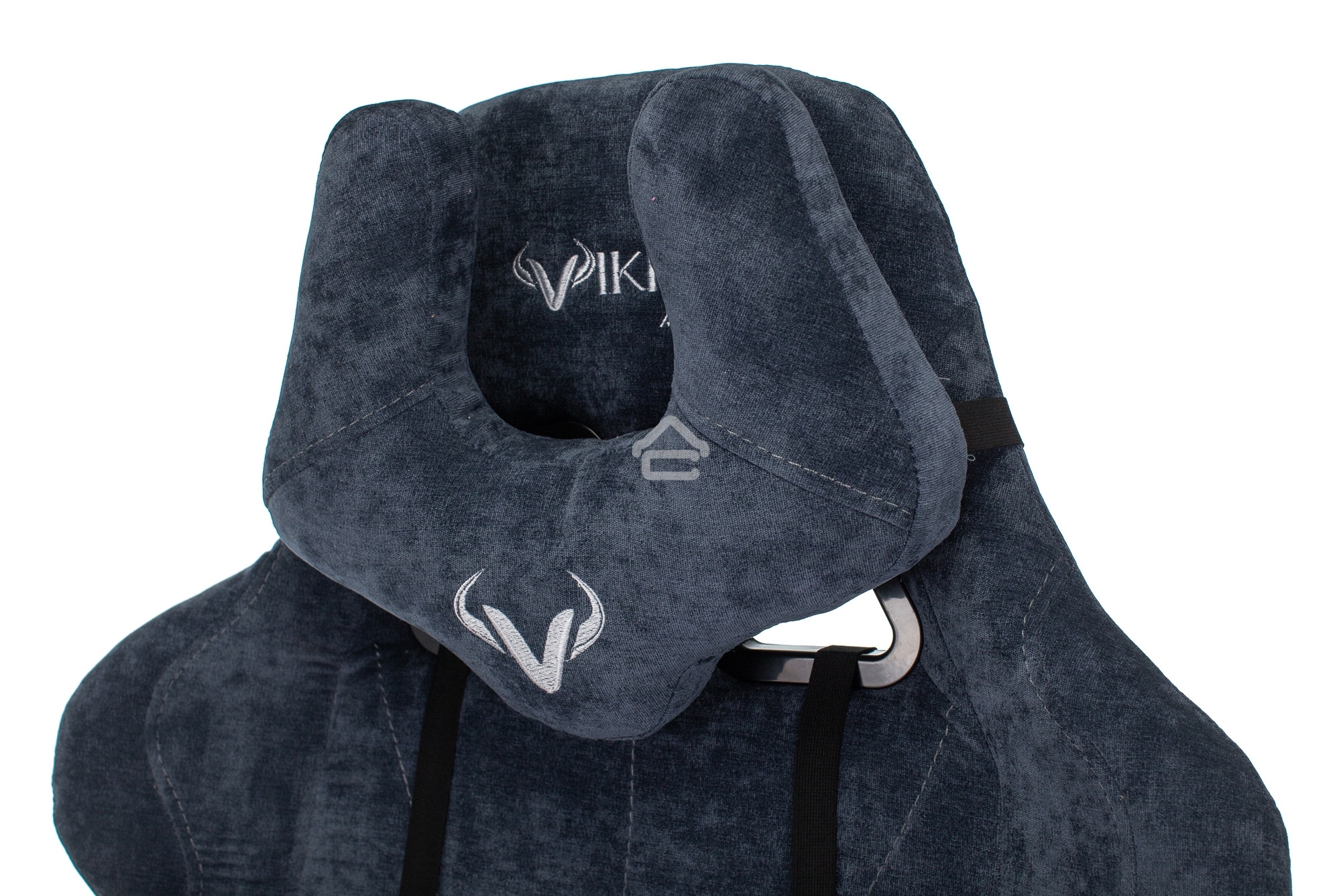 Кресло игровое Бюрократ VIKING KNIGHT LT27 FABRIC синий крестовина металл/пластик