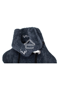 Кресло игровое Бюрократ VIKING KNIGHT LT27 FABRIC синий крестовина металл/пластик