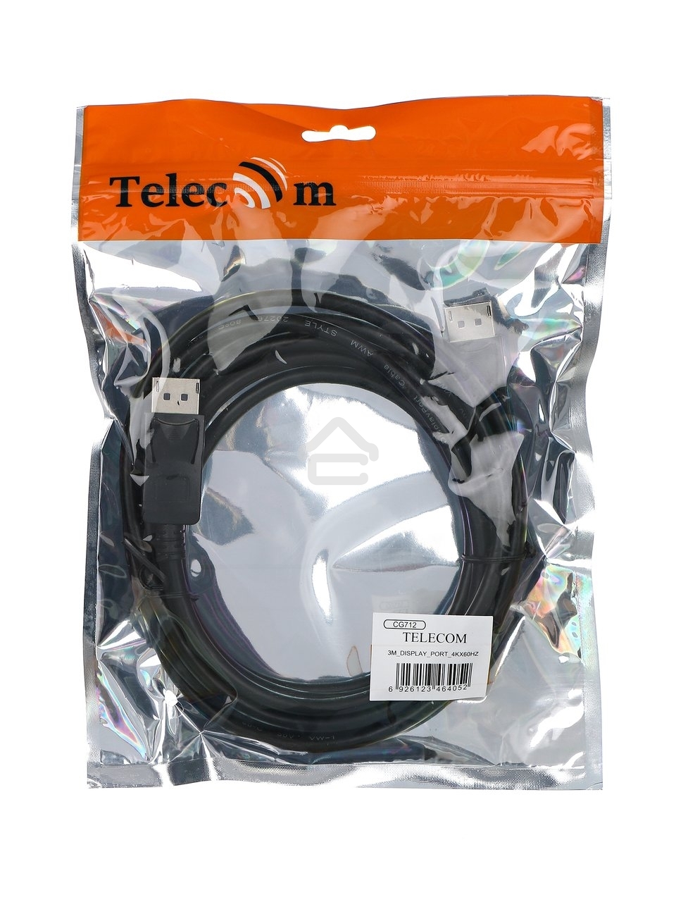 Кабель соединительный Telecom DisplayPort DP-DP 1.2V 4K@60Hz 3м CG712-3M