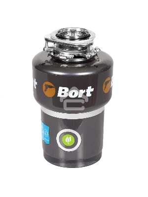 Измельчитель пищевых отходов Bort  TITAN 5000 {560 Вт;  5,2 кг/мин; 3200 об/мин; 1400 мл; Нержавеющая сталь; набор аксессуаров 4 шт} [91275783]
