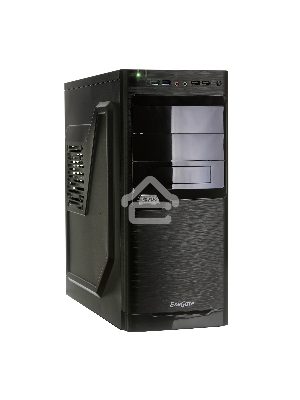 Компьютерный корпус Miditower ExeGate XP-330U EX272731RUS  MiditowerXP-330U Black, ATX, <без БП>, 2*USB+2*USB3.0, Audio