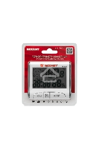 Метеостанции Rexant RM-011 70-0511 {Термогигрометр комнатный с часами и функцией будильника}