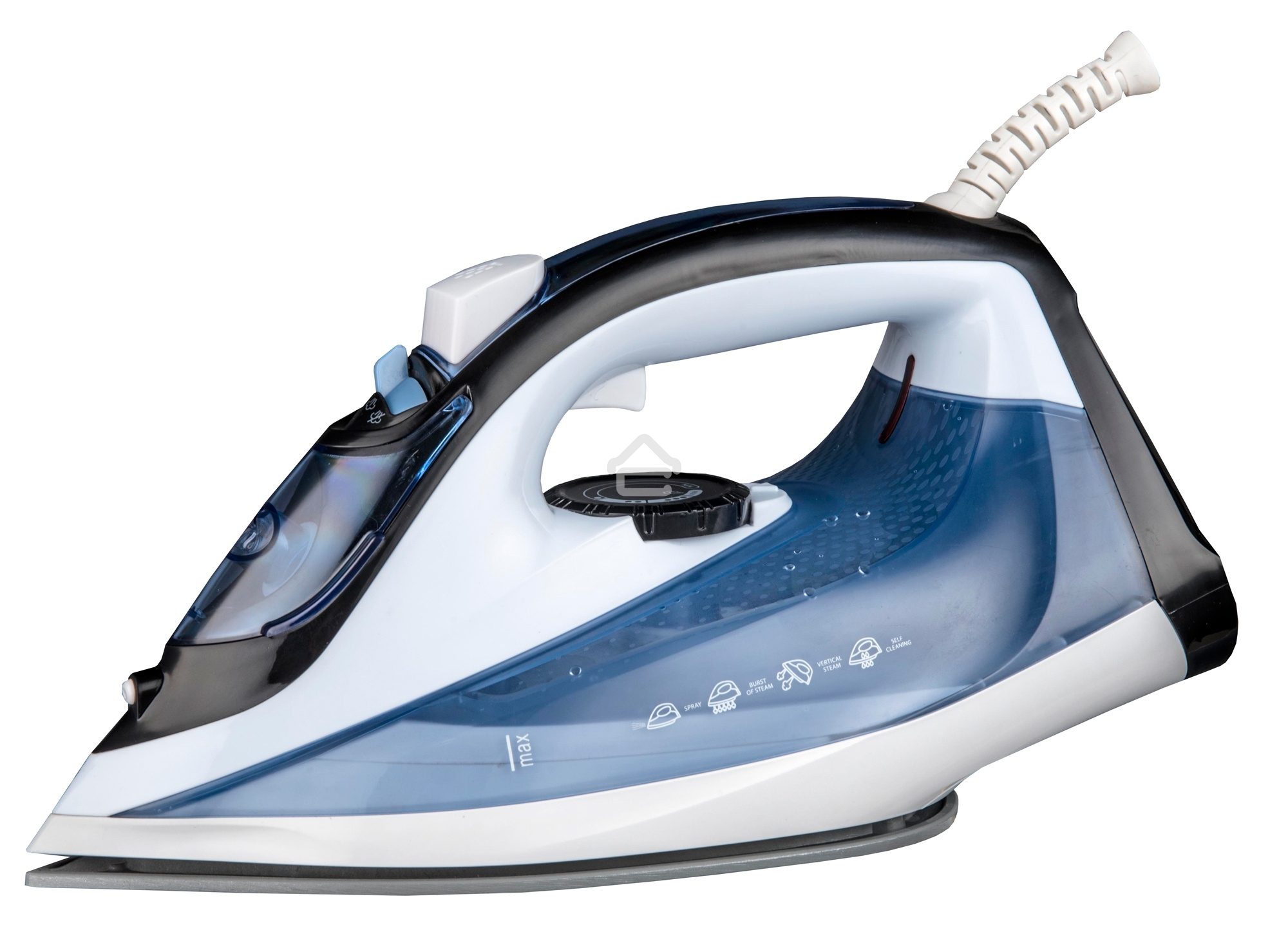 Утюг Starwind SIR2430 2400 Вт голубой/белый