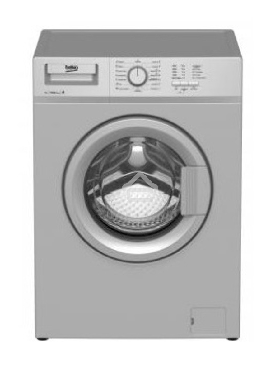 Стиральная машина Beko WRE 65P1 BSS серебристый, загрузка фронтальная 6 кг, 1000 об/мин., класс: А