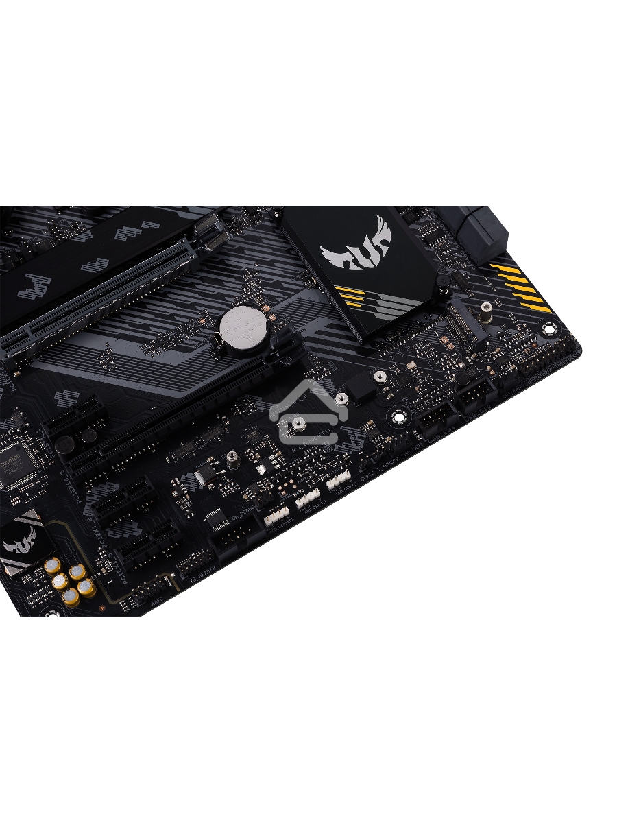 Материнская плата ASUS TUF GAMING B550-PLUS WIFI II, AM4, AMD B550, 4xDDR4, 6xSATA, 2xM.2, 1xPCI-E 3.0 x16, 1xPCI-E 4.0 x16, 3xPCI-E x1, 1xDP, 1xHDMI, 1x 2.5Gb LAN, 2xUSB-A 3.2 Gen 1, 1xUSB-A 3.2 Gen 2, 1xUSB-C 3.2 Gen 2, 3x3.5 мм, 7.1, ATX