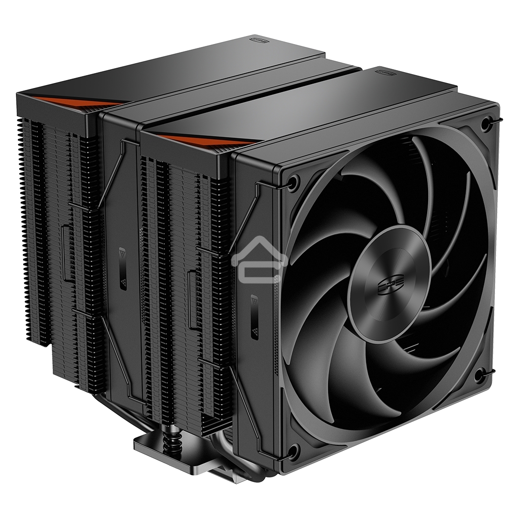 Кулер для процессора PCCooler RZ620 BK (260W, 4-pin PWM, 157.5mm, Al/Cu, 6x6mm, 1x120mm, 86.73CFM, 32dBA, 2200RPM, S: 1851/1700/1200/115X, AM5/AM4, black)