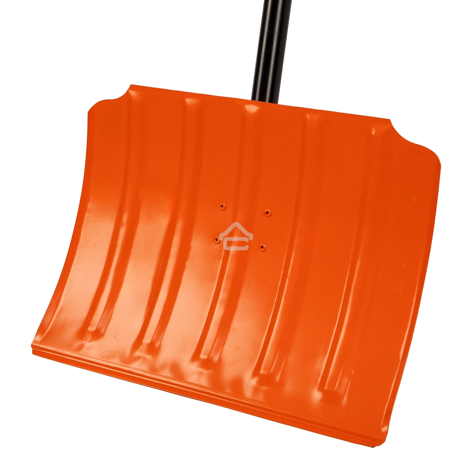 Лопата для уборки снега Сибртех стальная, 470х335х1335 мм, стальной черенок,