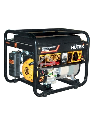 Электрогенератор бензиновый Huter DY2500L, 2.2 кВт, 66 дБ, 38.3 кг