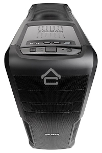 Компьютерный корпус Zalman Z3 черный без БП ATX 1x120mm 2xUSB2.0 1xUSB3.0 audio bott PSU