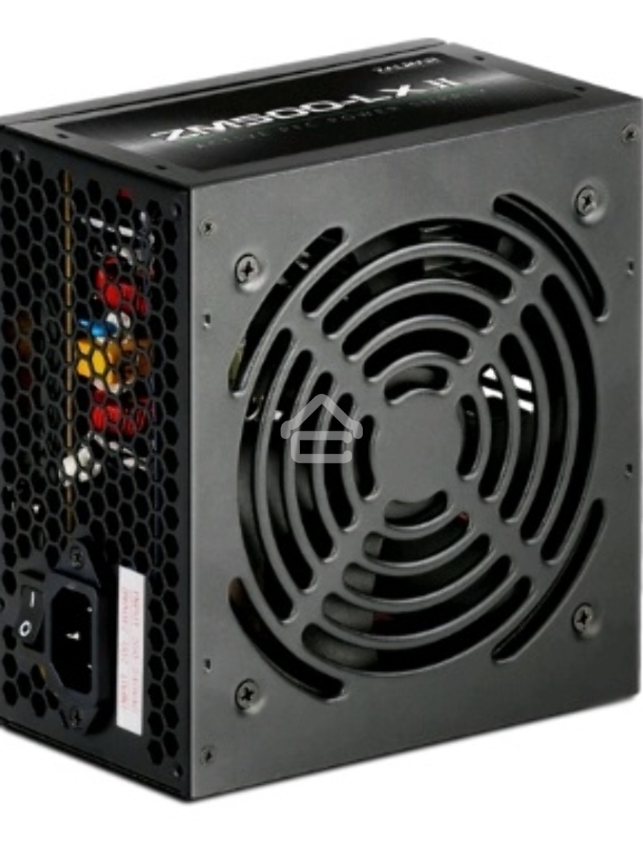 Блок питания Zalman ZM500-LXII, 500Вт, 120мм, черный