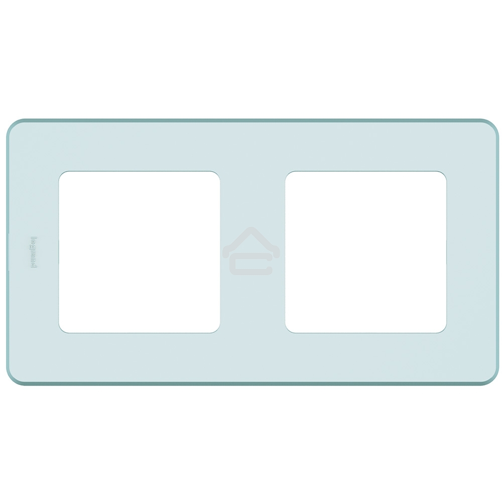 Рамка 2 поста мятный Inspiria