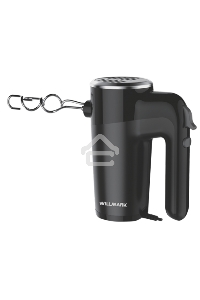 Миксер Willmark WHM-7003 (500Вт, 6 скоростей, насадки для взбивания/для теста, чёрный)
