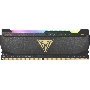 Оперативная память Patriot Viper Steel, DDR4, 32GB (1x32GB), 3200MHz, CL18, DIMM, с радиатором, RGB, черный