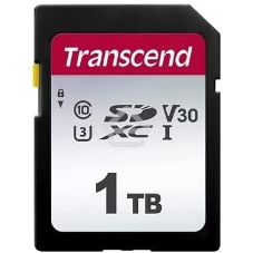 Флеш карта SDXC 1Tb Class10 Transcend TS1TSDC300S 300S w/o adapter