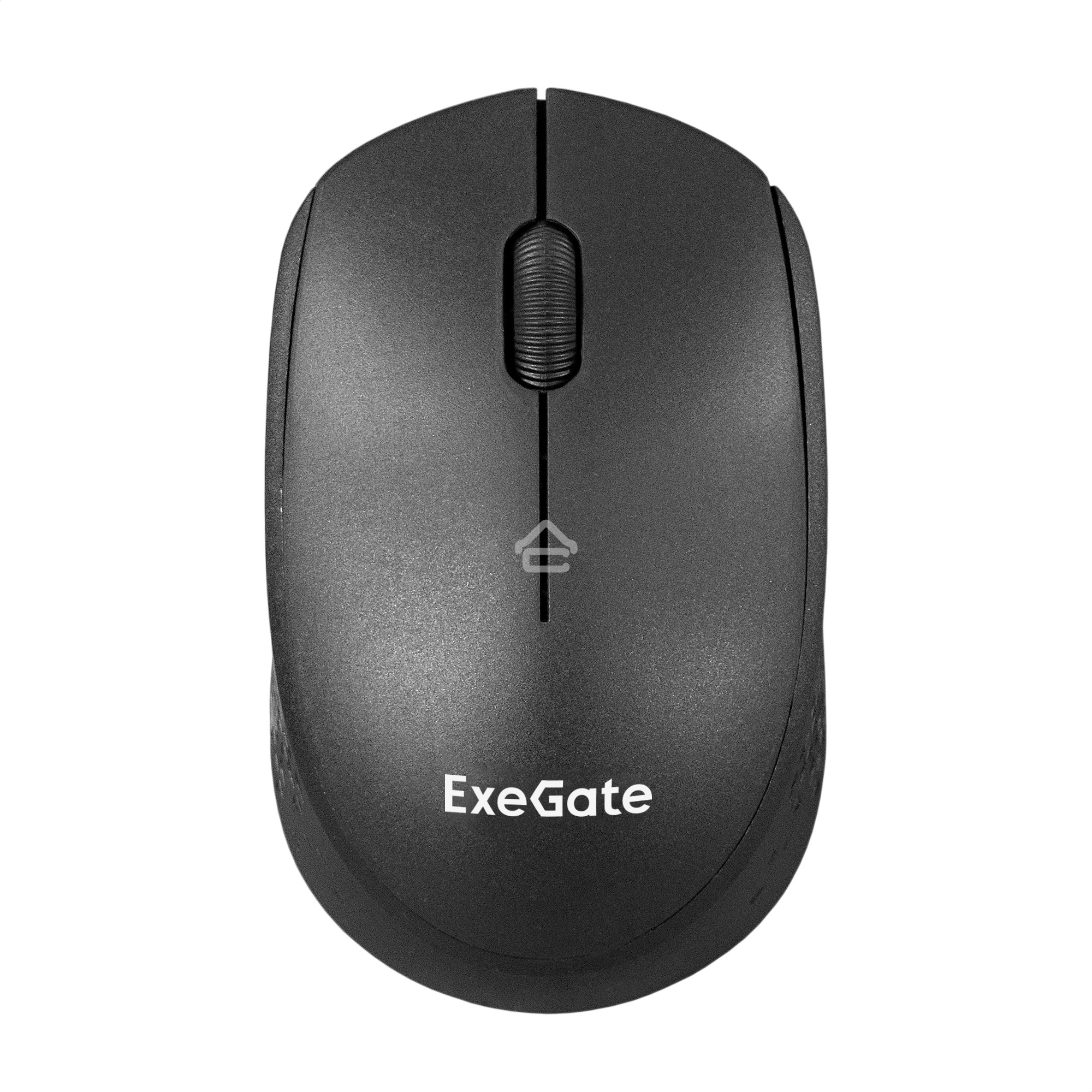 Мышь беспроводная ExeGate Professional Standard SR-9038 черный, 1200 dpi, радиоканал, USB, кнопки - 3