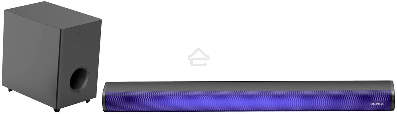 Саундбар SUPRA SSB-205 2.1 40Вт+60Вт черный