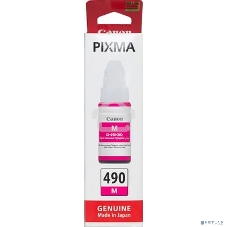 Чернила Canon GI-490M 0665C001 пурпурный для Canon Pixma G1400/2400/3400 (70мл)