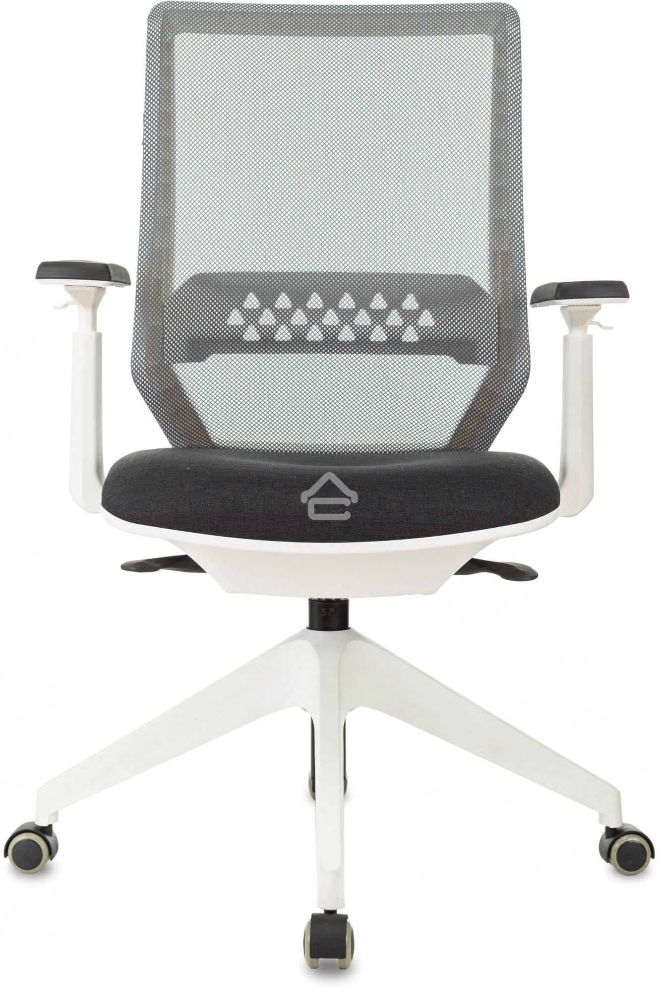 Кресло офисное Бюрократ MC-W611NL серый TW-04 38-417 сетка/ткань, крестов.4-луч. пластик пластик