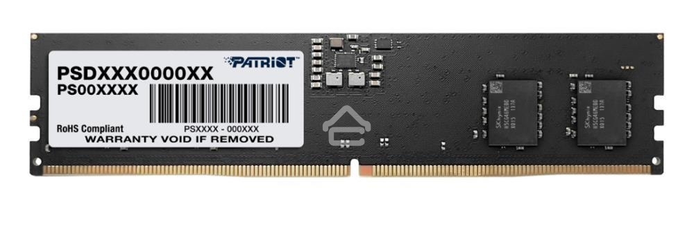Оперативная память Patriot Signature, DDR4, 8GB (1x8 GB), 3200 MHz, CL22, DIMM