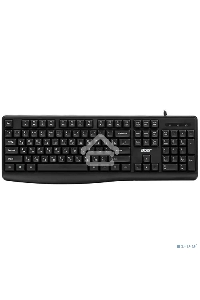 Клавиатура Acer OKW301 (ZL.KBDCC.01A) проводная, USB, черный