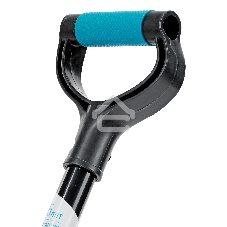 Лопата для уборки снега, поликарбонат, 260х310х870 мм, стальной черенок, LUXE Palisad