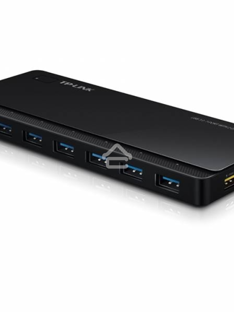 Сетевое оборудование TP-Link UH720 7 ports USB 3.0 Hub with 2 power charge ports (2.4A Max), Desktop, a 12V/4A Power Adapter included