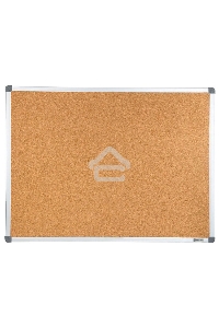 Демонстрационная доска Cactus CS-CBD-90X120 пробковая 90x120см алюминиевая рама