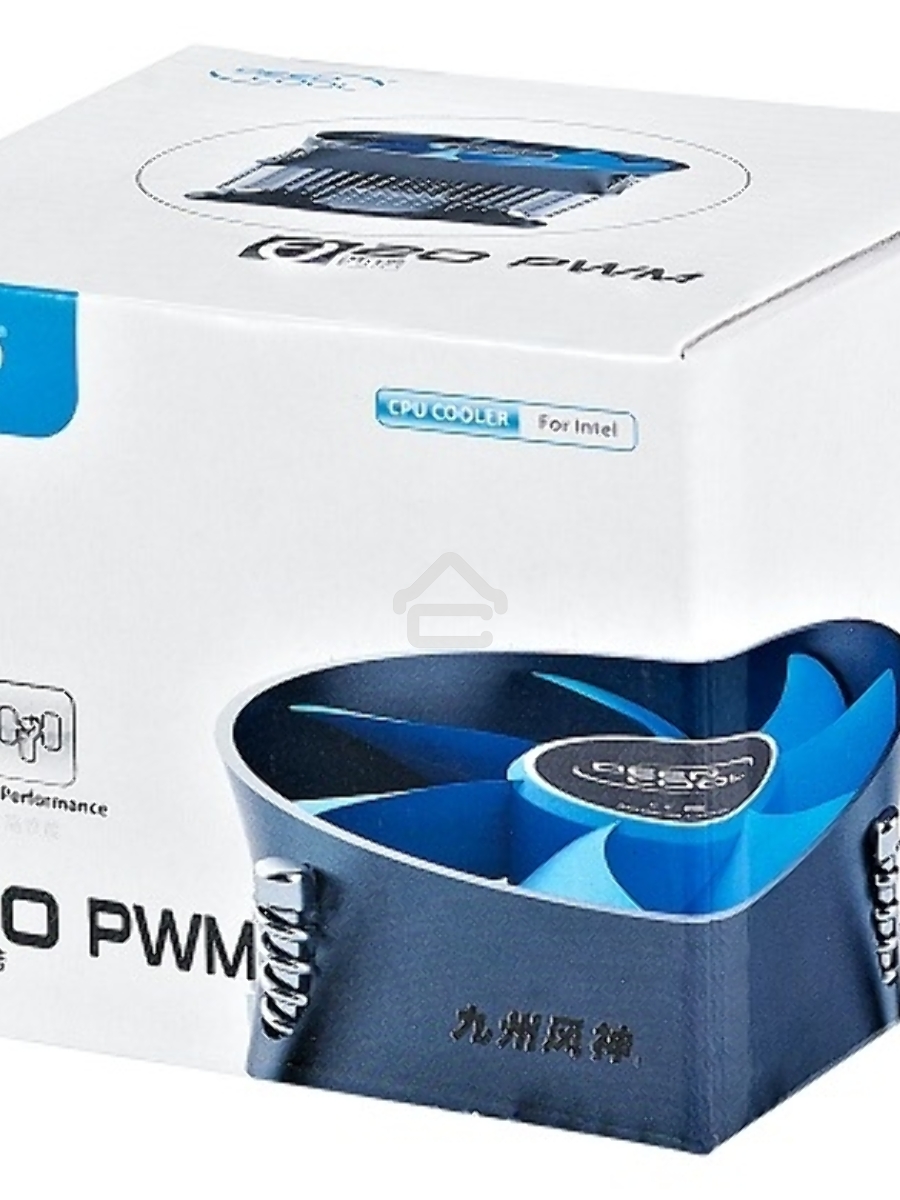 Кулер для процессора DEEPCOOL THETA 20 PWM черный, 100 мм, алюминий, 2400 об/мин, 32.5 дБ, 4 pin, 95 Вт, 60 мм