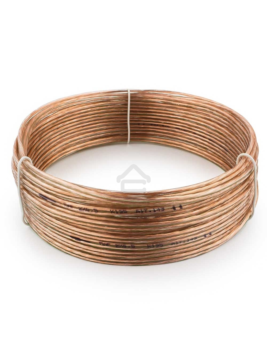 Акустический кабель Cablexpert CC-TC2x0,5-10M, прозрачный,  10 м, бухта 
