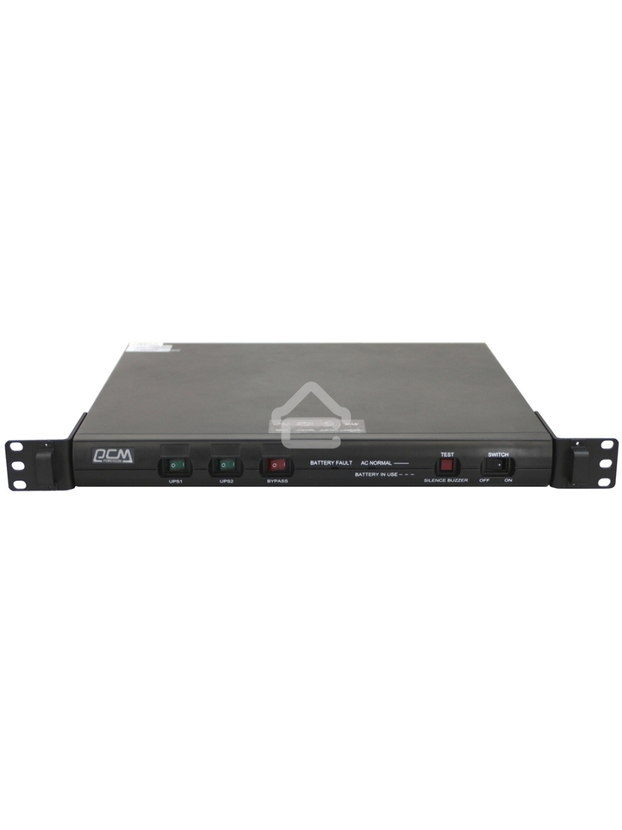 Источник бесперебойного питания Powercom King Pro RM KIN-600AP RM 360Вт 600ВА черный