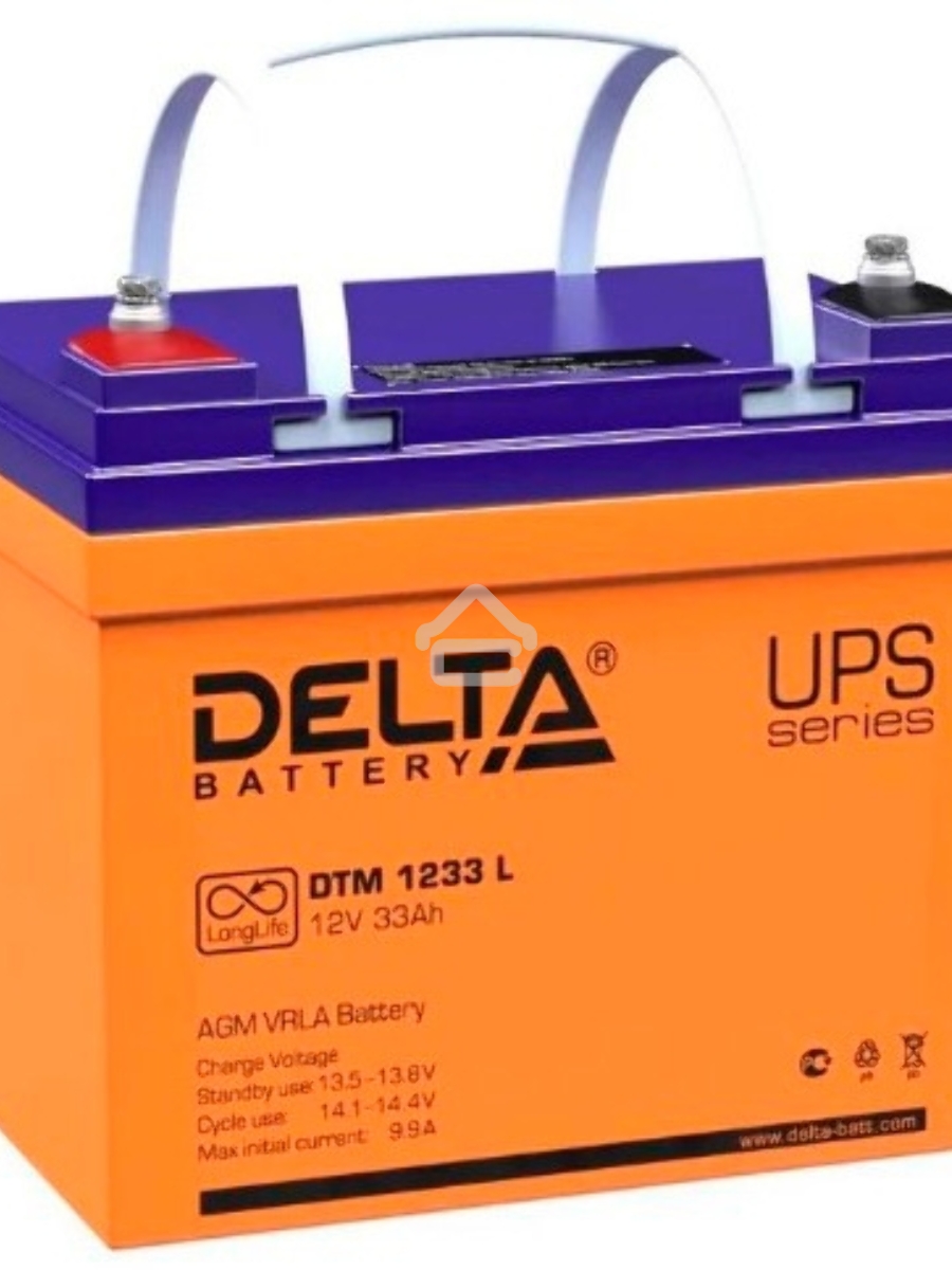 Батарея Delta DTM 1233 L (12V, 33Ah)
