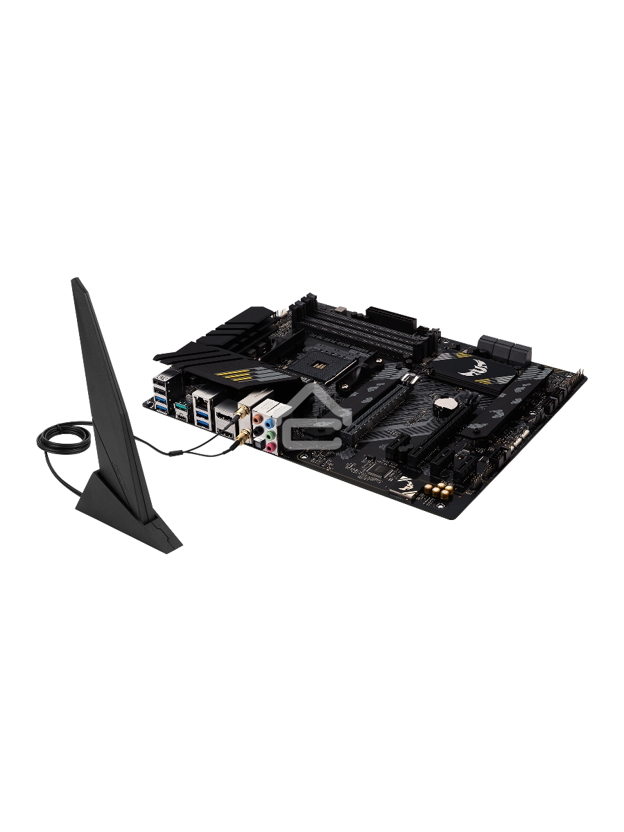 Материнская плата ASUS TUF GAMING B550-PLUS WIFI II, AM4, AMD B550, 4xDDR4, 6xSATA, 2xM.2, 1xPCI-E 3.0 x16, 1xPCI-E 4.0 x16, 3xPCI-E x1, 1xDP, 1xHDMI, 1x 2.5Gb LAN, 2xUSB-A 3.2 Gen 1, 1xUSB-A 3.2 Gen 2, 1xUSB-C 3.2 Gen 2, 3x3.5 мм, 7.1, ATX