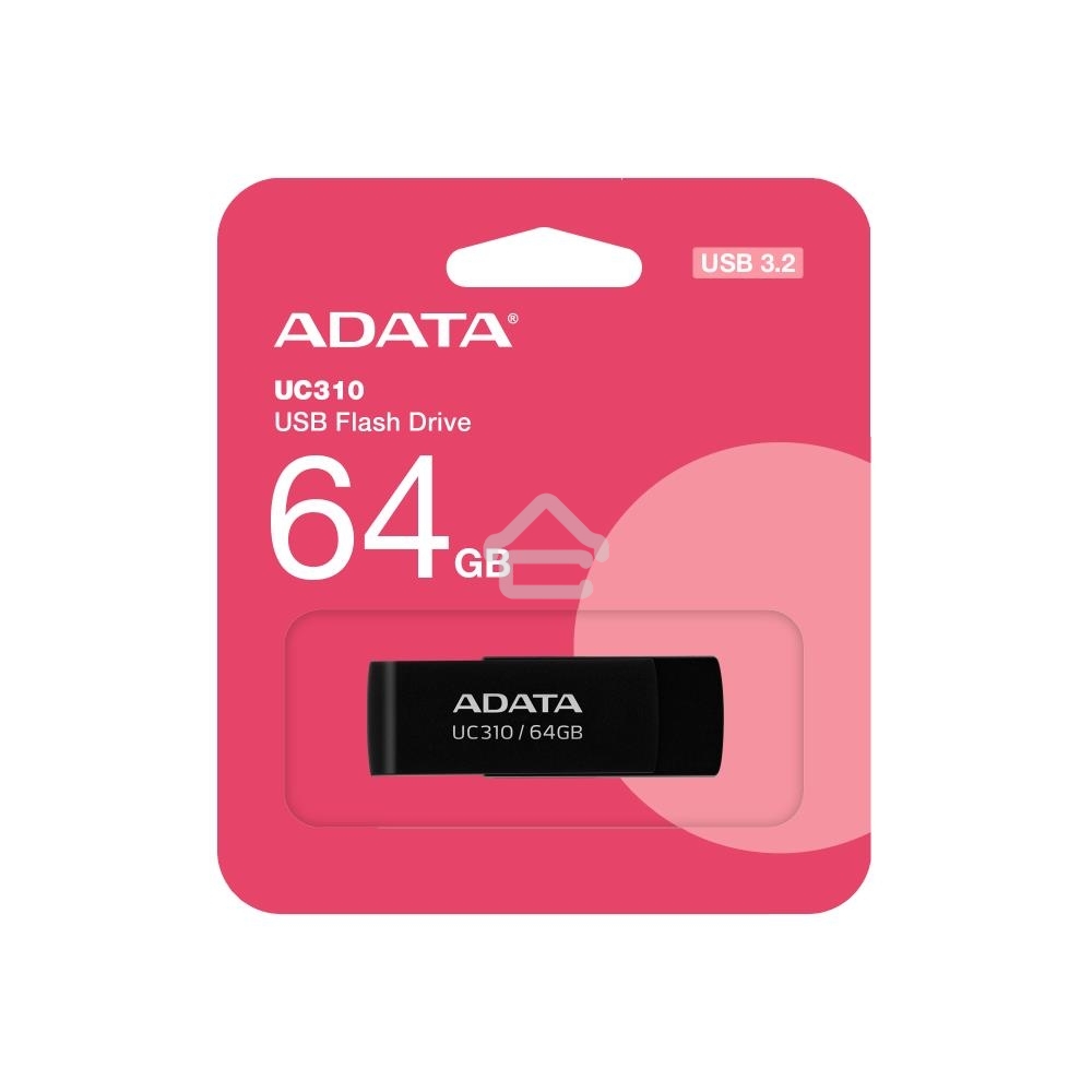 Флешка USB R/W ADATA R/W USB3 64GB UC310-64G-RBK